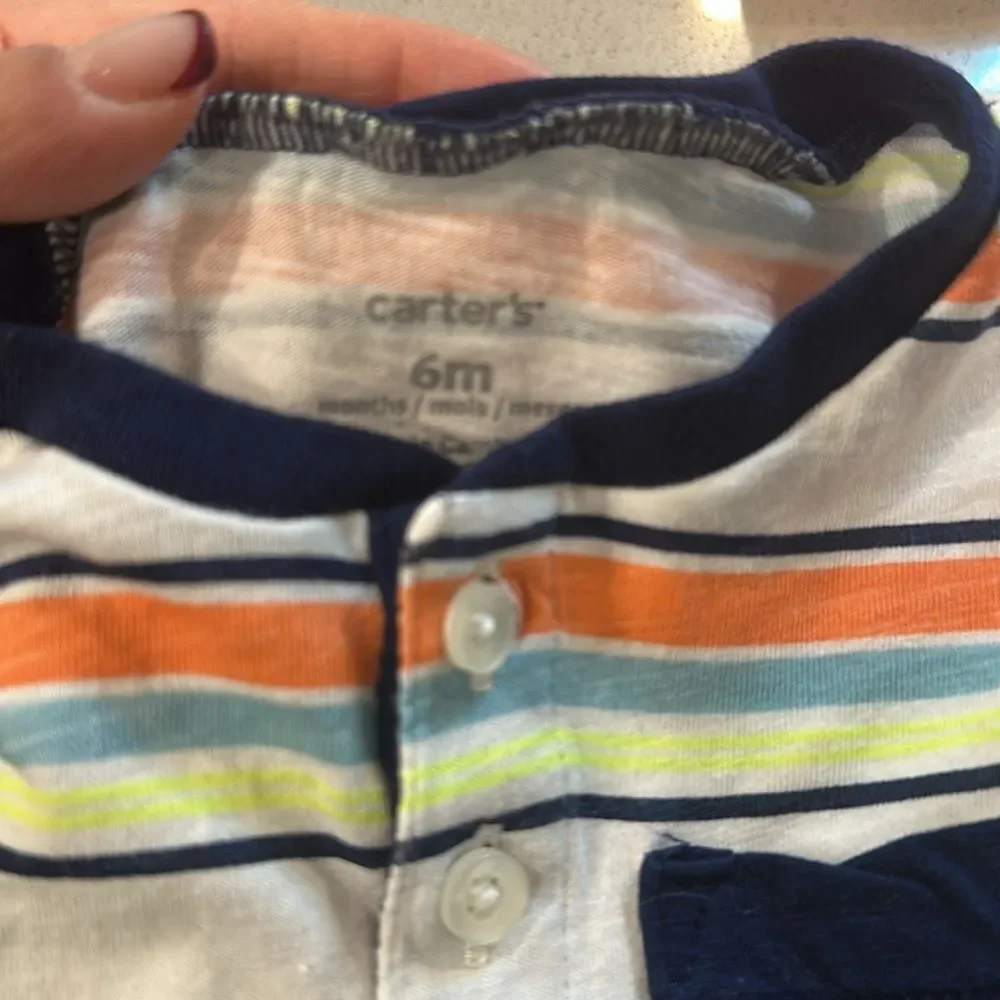 Bundle of three short sleeve t-shirts from carters